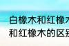 白橡木和红橡木的区别是什么 白橡木和红橡木的区别介绍
