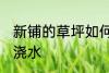 新铺的草坪如何浇水 新铺的草坪怎么浇水