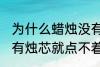 为什么蜡烛没有烛芯就点不着 蜡烛没有烛芯就点不着是什么原因