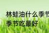 林蛙油什么季节吃最好 林蛙油在哪个季节吃最好