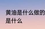 黄油是什么做的做法 制作黄油的材料是什么