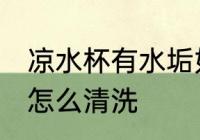 凉水杯有水垢如何清洗 凉水杯有水垢怎么清洗