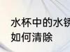 水杯中的水锈怎么处理 水杯中的水锈如何清除