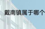 戴南镇属于哪个区 戴南镇相关介绍
