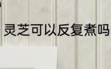 灵芝可以反复煮吗 灵芝能不能反复煮