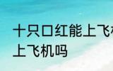 十只口红能上飞机吗 可以带十只口红上飞机吗