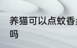 养猫可以点蚊香盘吗 养猫能点蚊香盘吗