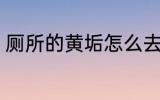 厕所的黄垢怎么去 厕所的黄垢如何去
