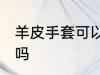 羊皮手套可以水洗吗 羊皮手套能水洗吗
