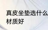 真皮坐垫选什么材质好 真皮坐垫选啥材质好